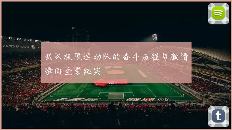 武汉极限运动队的奋斗历程与激情瞬间全景纪实
